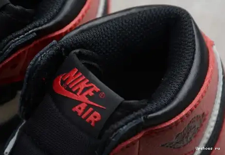 Air Kid 1 Jordan OG Toe" High "Bred Retro Kids 610 555088 610 555088 0330
